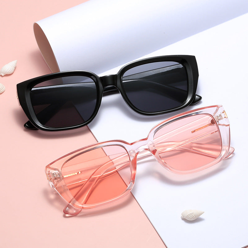 Damen modische quadratische Sonnenbrille mit elegantem Rahmen Brehn