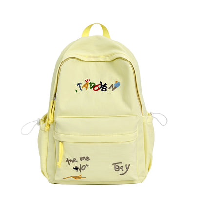 Stylische gestickte Rucksack Brehn