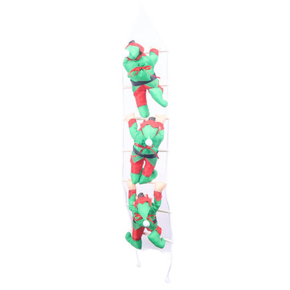 Aufblasbare Weihnachtsmannfiguren Kletterleiter