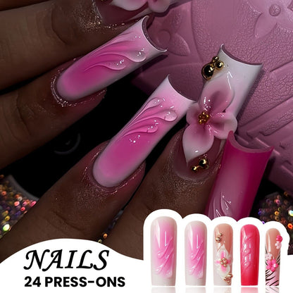Deluxe Press-On Nail Set Brehn