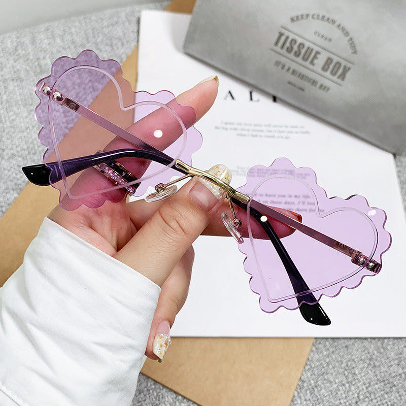 Damen Cat-Eye Sonnenbrille im einzigartigen Herzdesign Brehn