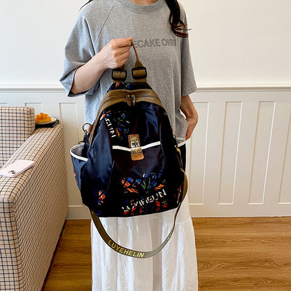 Künstlerischer Floral Zugbeutel Rucksack Brehn