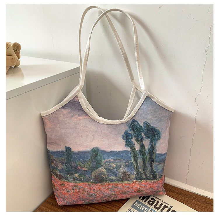 Künstlerische Drucktasche