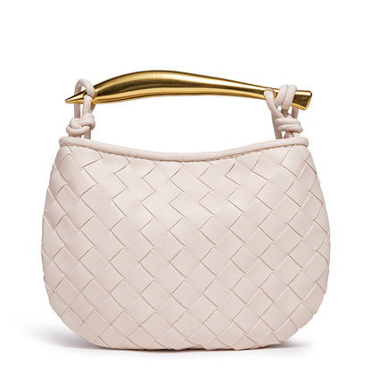 Stilvolle geflochtene Handtasche Brehn