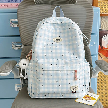 Stylischer kariert Mini Rucksack Brehn