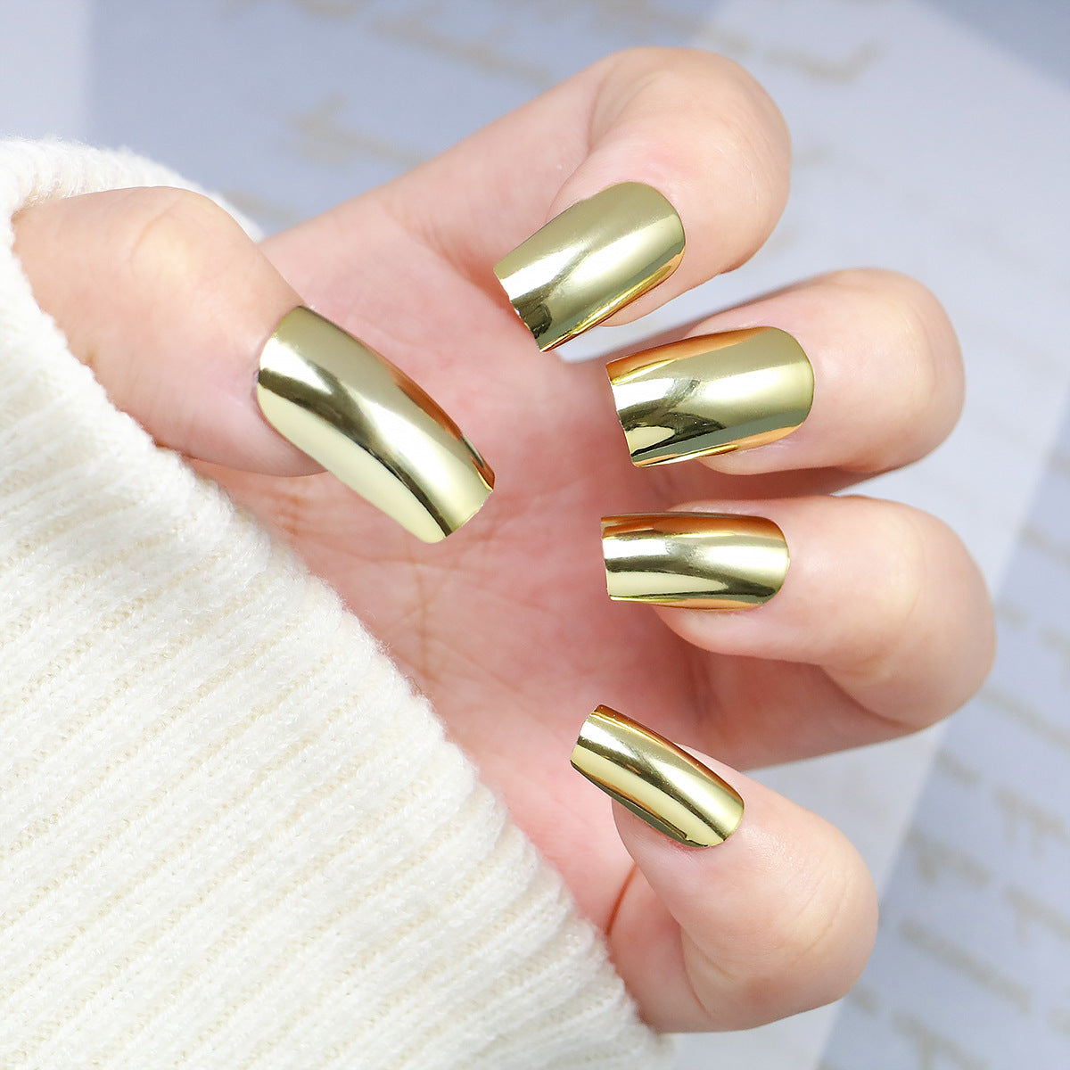 Premium Spiegel Finish Nagelkunst Tipps Brehn
