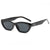 Damen Cat-Eye Sonnenbrille mit elegantem transparentem Rahmen und UV-Schutz Brehn