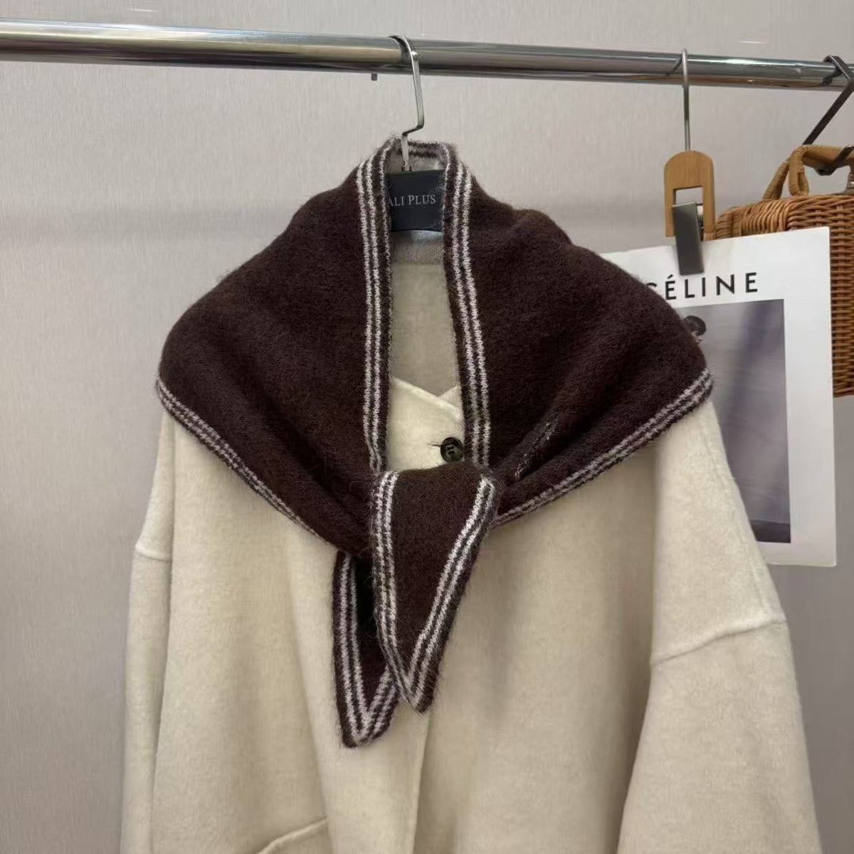 Gemütlicher Strickschal Brehn