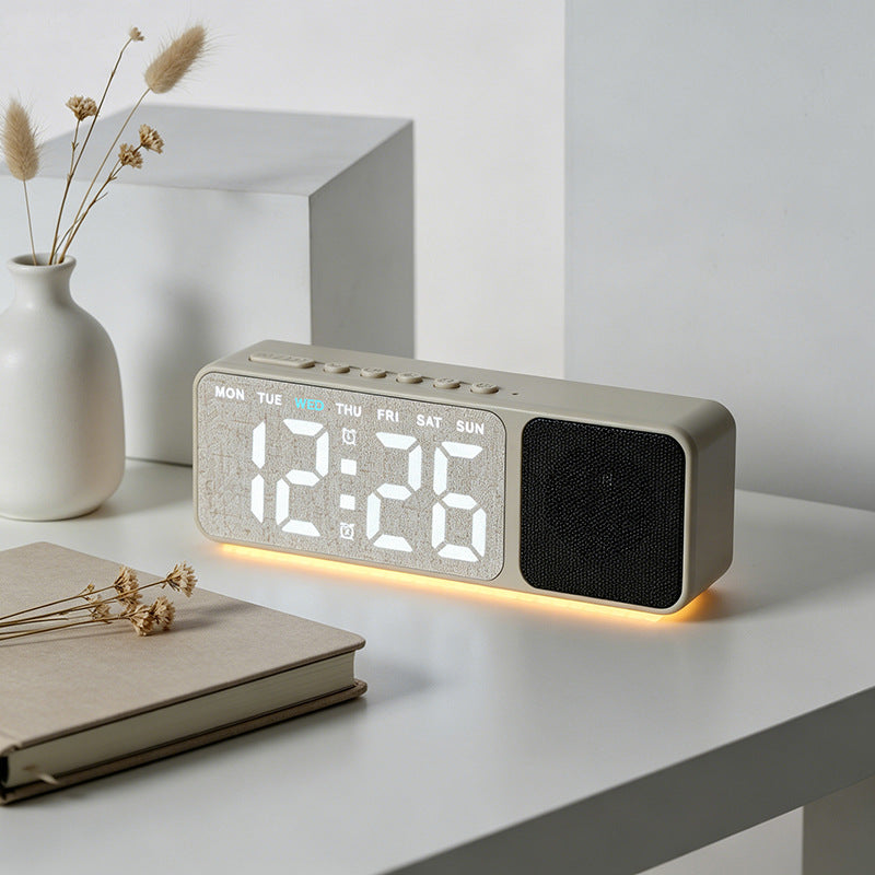 Digitaler LED-Wecker mit Mehrfarbenbeleuchtung Brehn