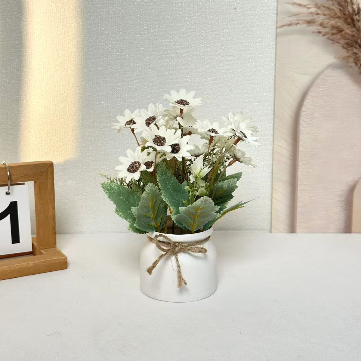 Dekorativer floraler Mittelstück für die Innenausstellung