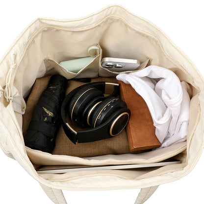 Multi-Taschen gesteppte Laptop-Tasche