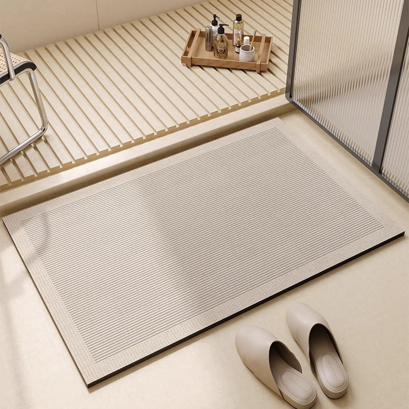 Geometrisches Design Badteppich Brehn