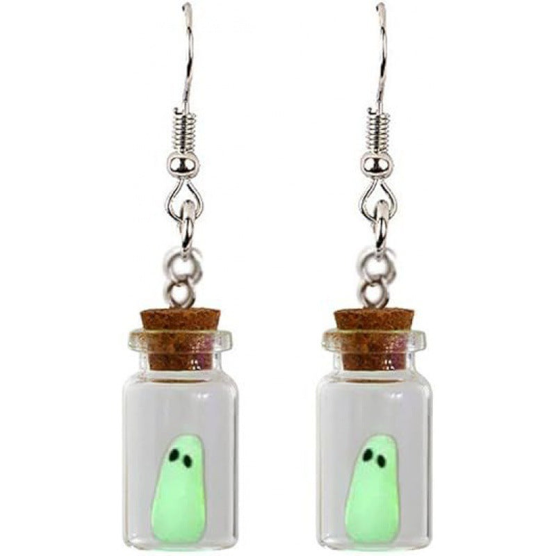 Ghost-In-A-Jar Dangle Ohrringe Brehn
