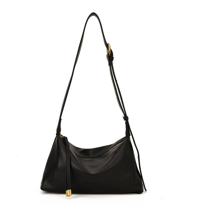 Elegante Moderne Leder Schultertasche Brehn