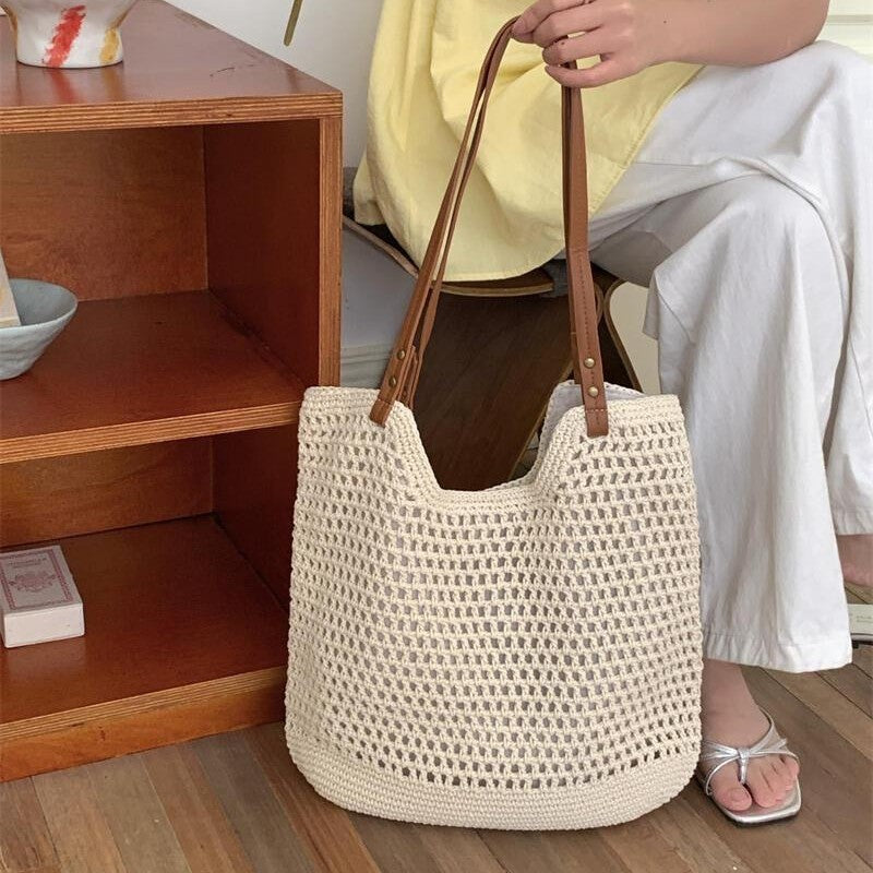 Handgeknüpfte Alltags-Tasche Brehn