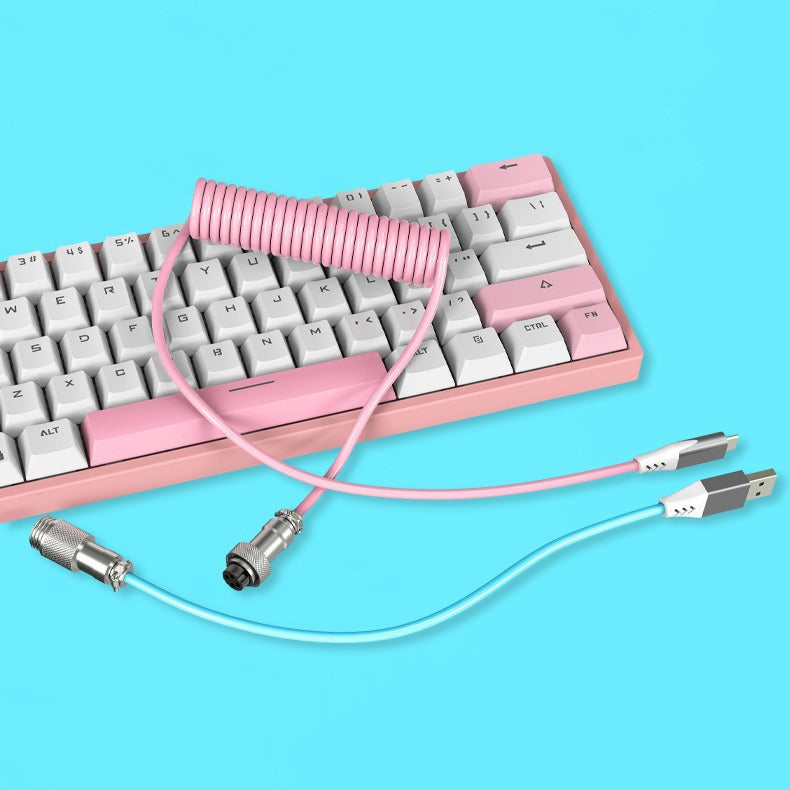 USB Type-C Mechanische Tastatur Verbindungskabel Brehn