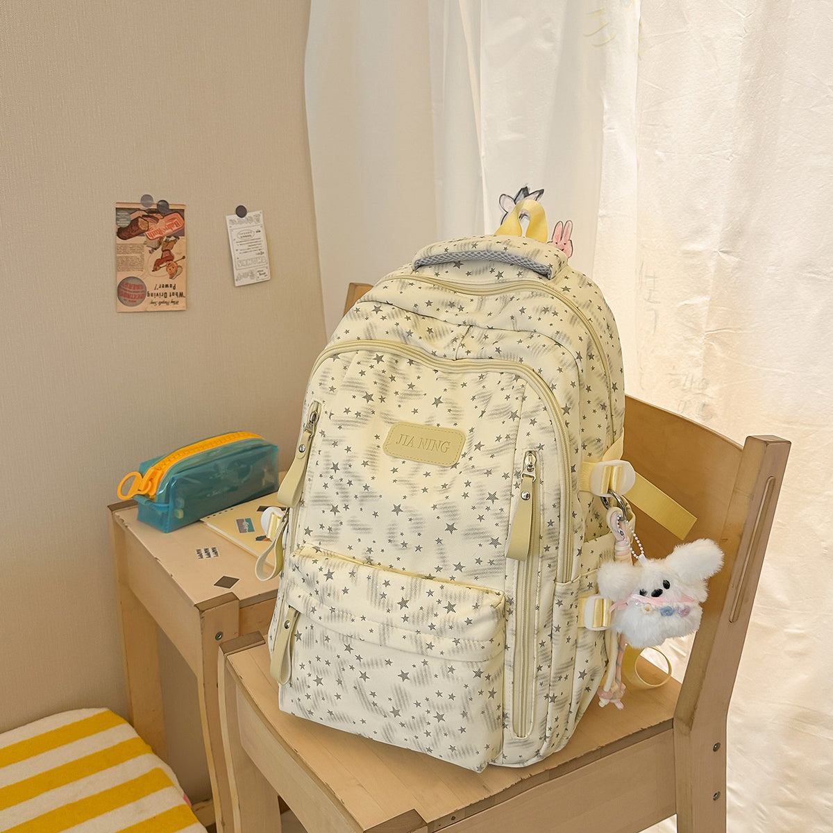 Stilvoller Mehrfachfächer Star-geschmückter Rucksack Brehn