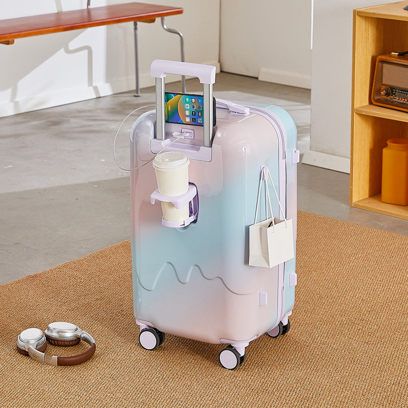 Smart Travel Suitcase mit integrierter Ladestation Brehn