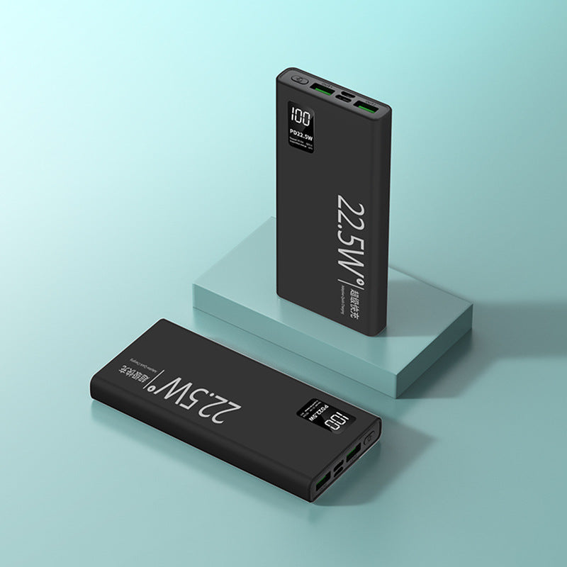 Tragbare Multi-Lade-Powerbank mit Digitaler Ladestandsanzeige Brehn