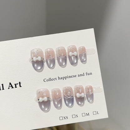 Stylisches Press-On Nageldesign-Set