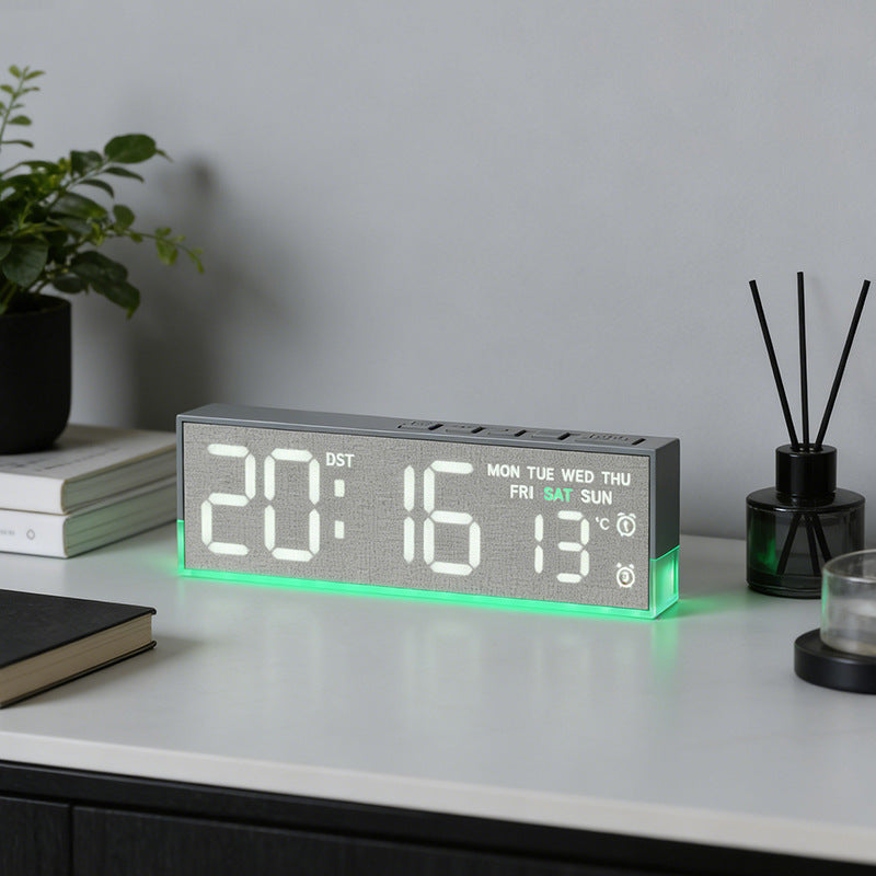 Multifunktionale Digitaluhr mit Temperatursensor Brehn