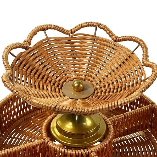 Etagere für Snacks und Früchte Brehn