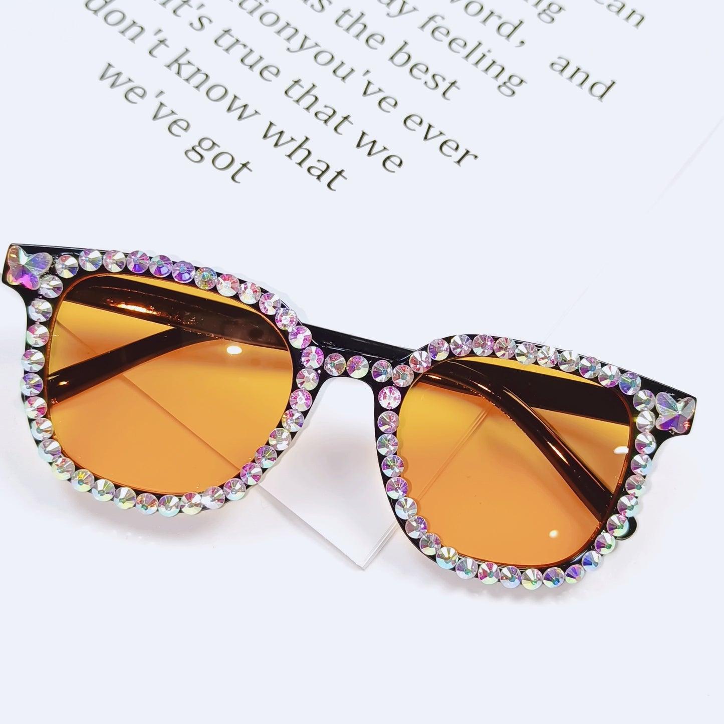 Modische mit Strass verzierte Sonnenbrille Brehn
