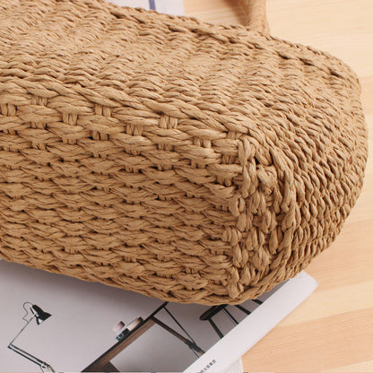 Geflochtene Strandtasche Im Modernen Design Brehn