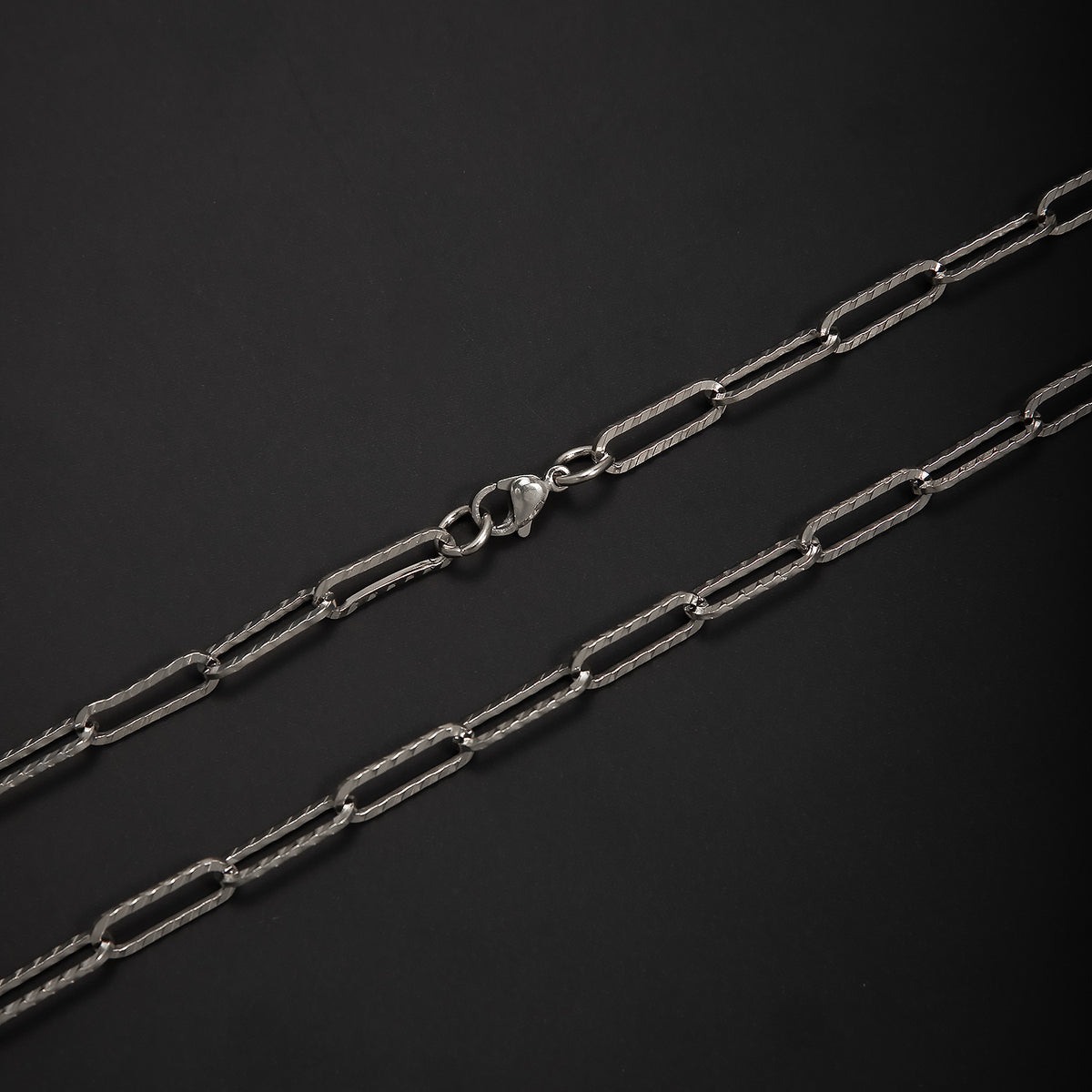 Elegante offene Gliederkette Halskette Brehn