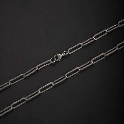 Elegante offene Gliederkette Halskette Brehn