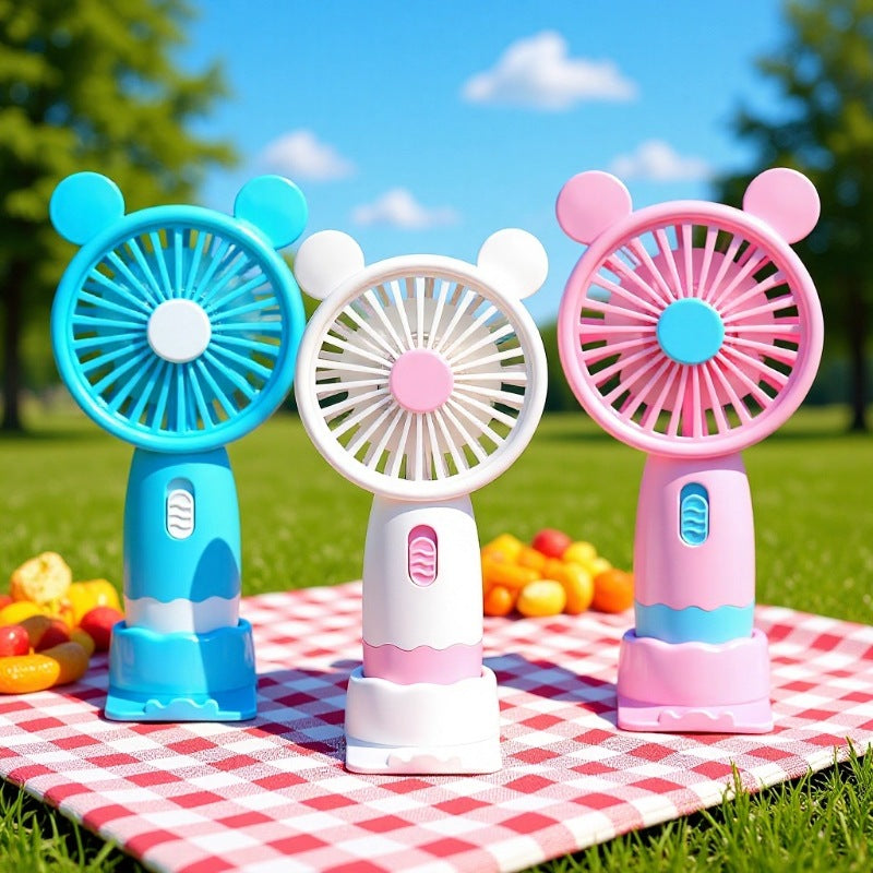 Unisex Tragbarer Mini Handventilator im kreativen Tierdesign Brehn