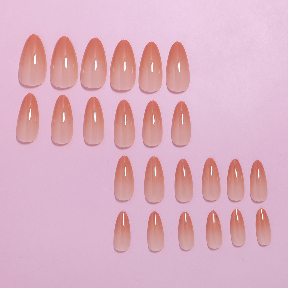 Premium Mandel-förmige Press-On Nagelspitzen Brehn
