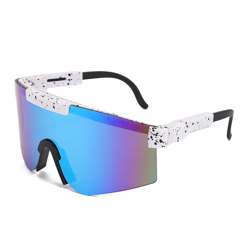 Damen Sportliche Statement-Sonnenbrille im modernen Design Brehn