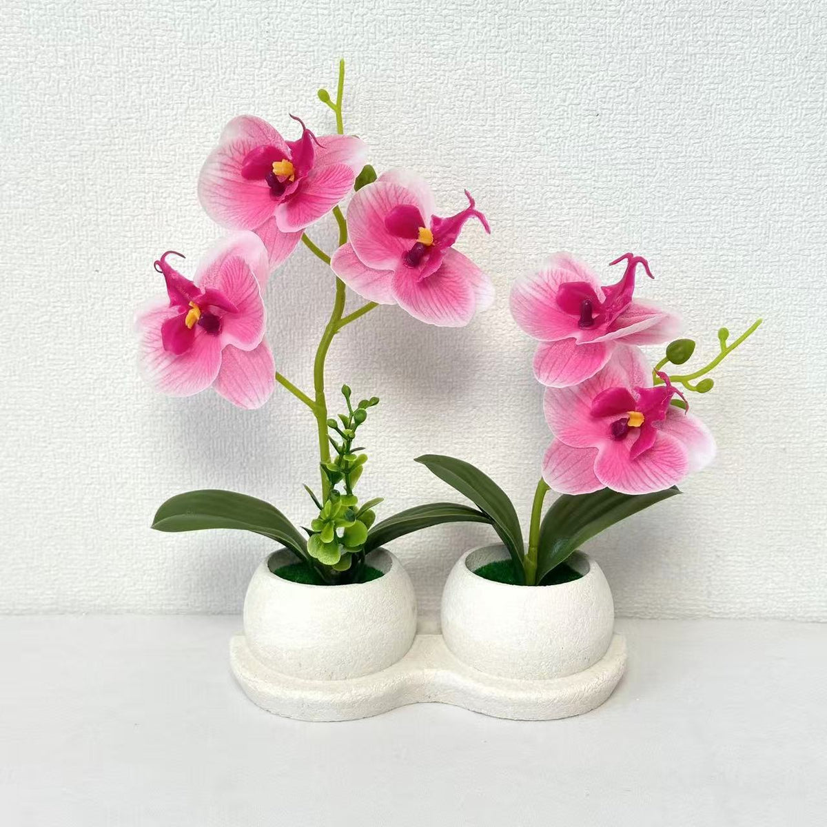 Elegante Faux-Orchideenblütenanzeige