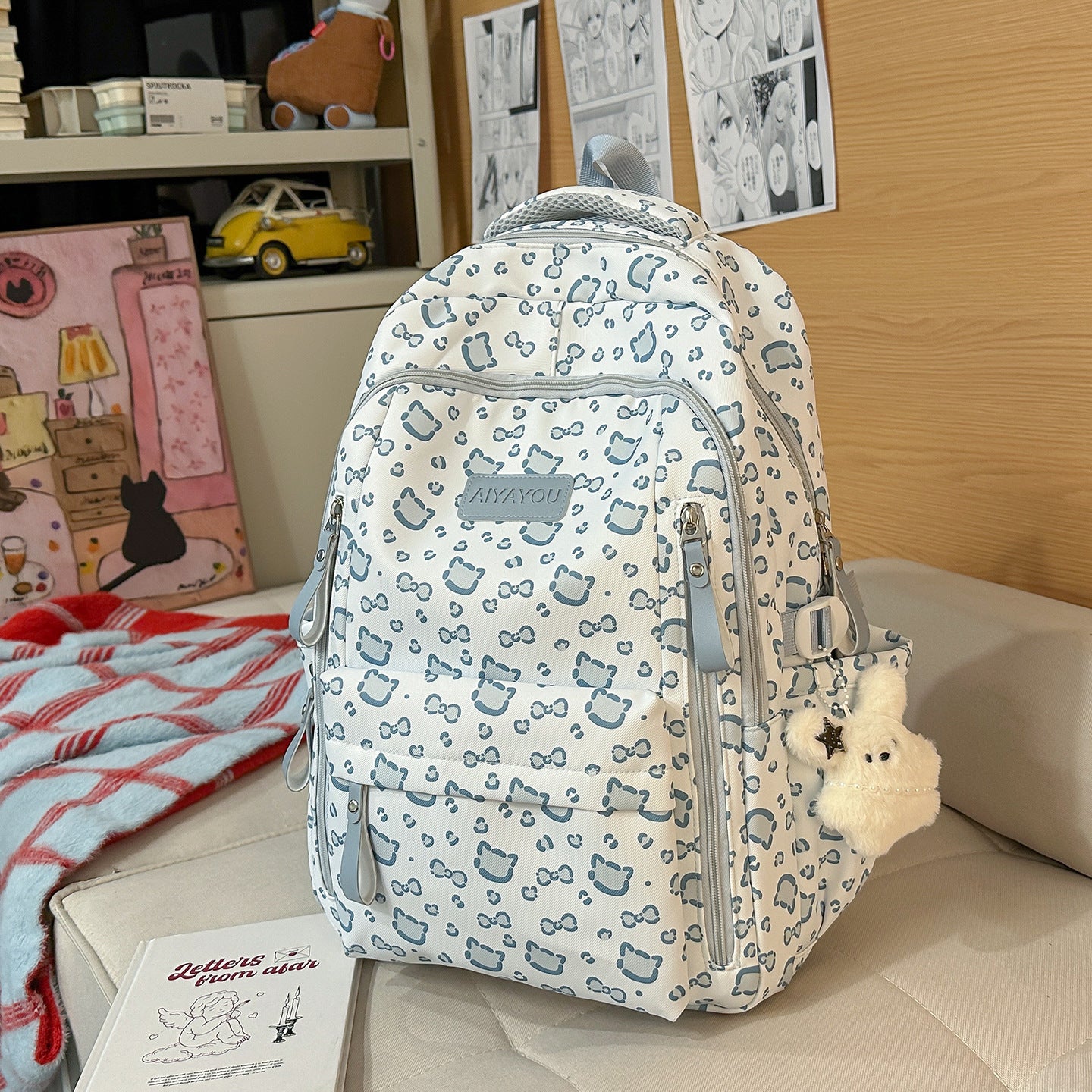 Verspielter Bedruckter Rucksack