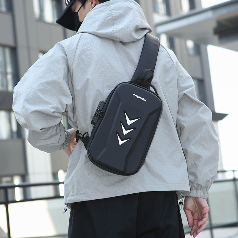 Stilvolle ergonomische Slingbag Brehn