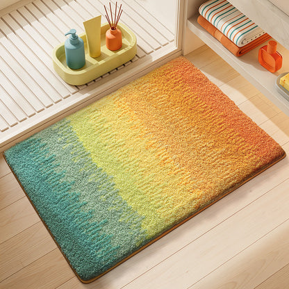 Lebendige Ombre Badezimmermatte Brehn