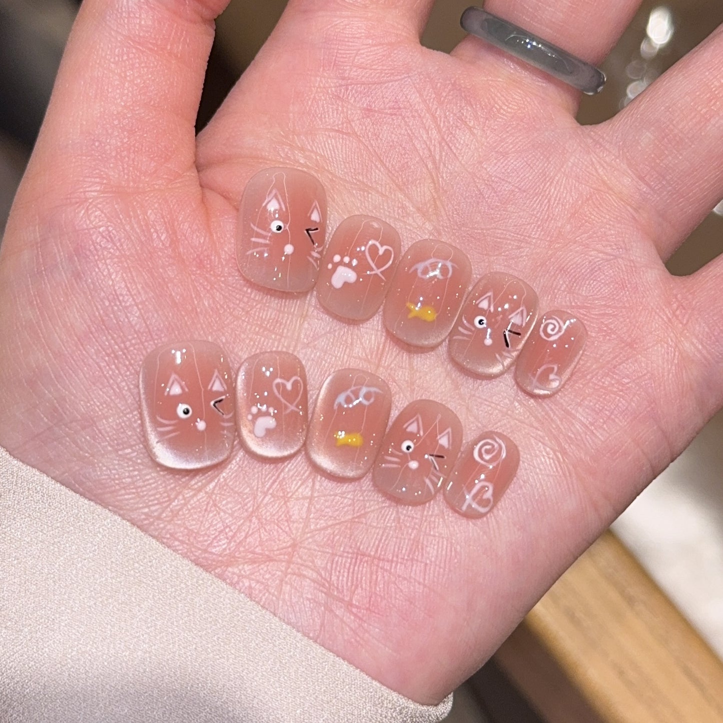 Verspielt Künstliches Nageldesign Brehn