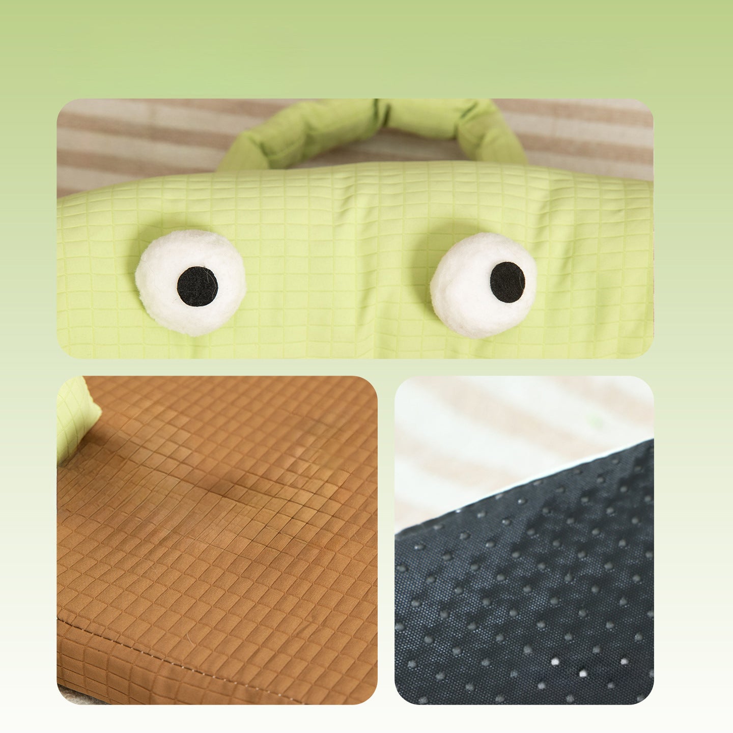 Verspieltes Froschförmiges Hundebett