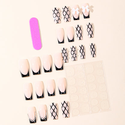 Designer Spitze Acryl Nagelkunst Brehn