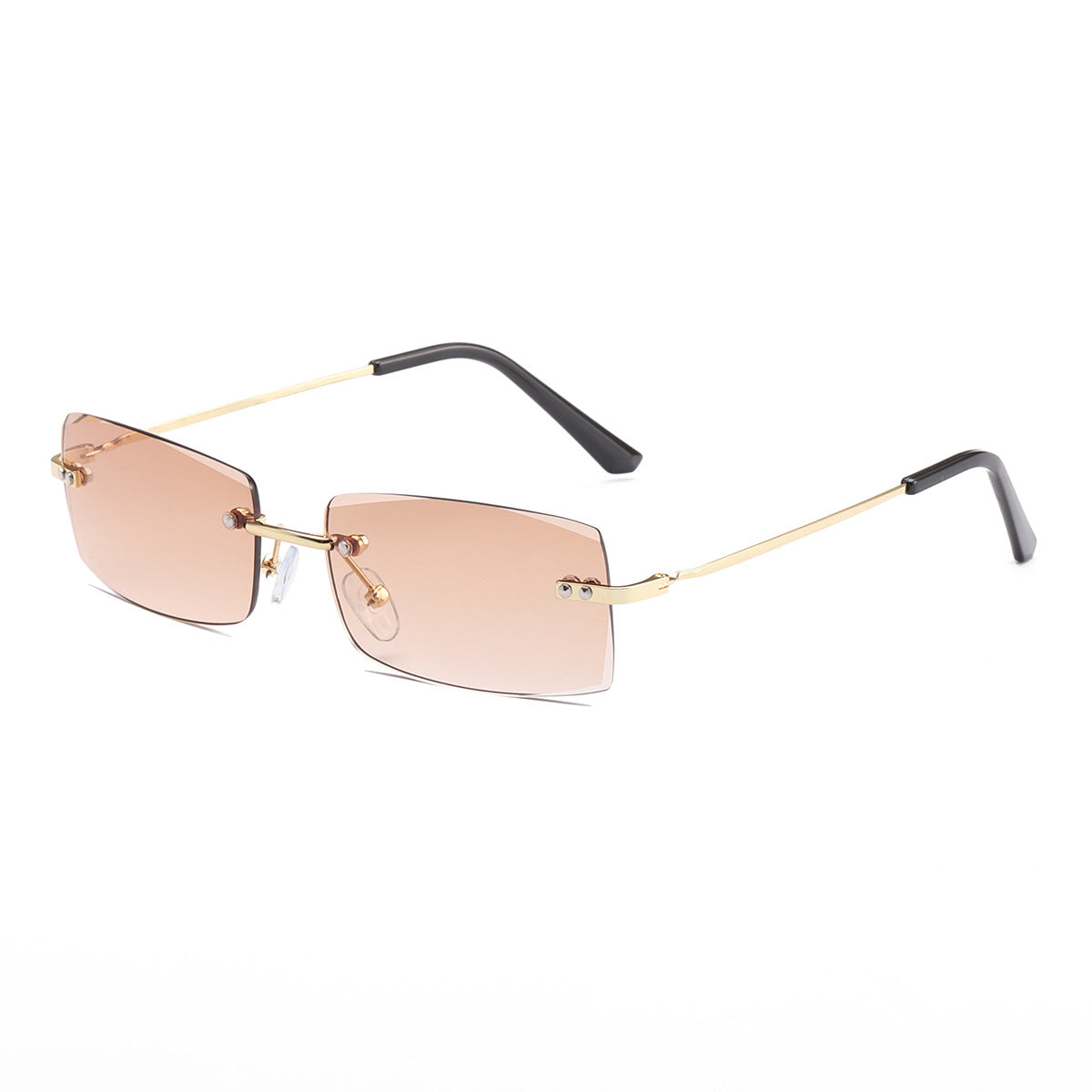Damen modische Sonnenbrille mit elegantem, filigranen Rahmen Brehn