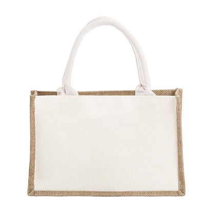 Geräumige Jutetasche mit Verstärkten Griffen Brehn
