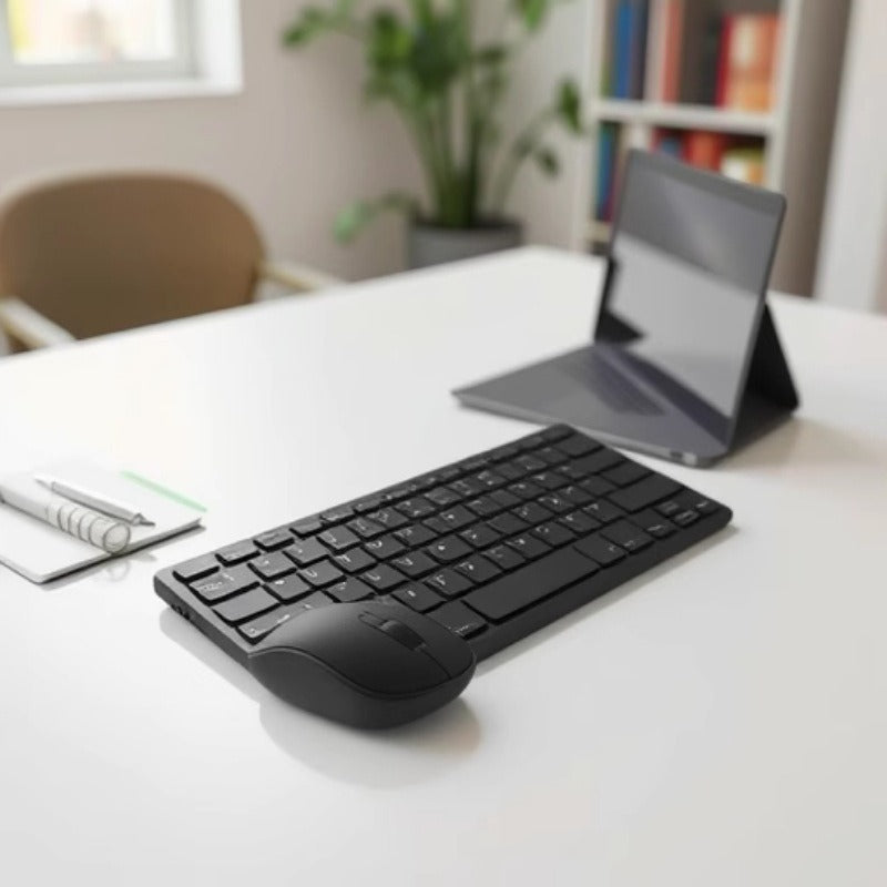 Kompaktes Kabelloses Tastatur- und Maus-Set Brehn