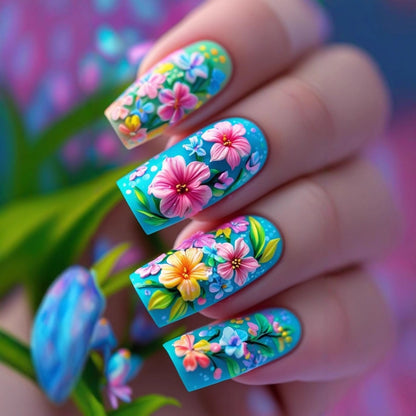 Kunstvolle 3D Nagelkunst Brehn
