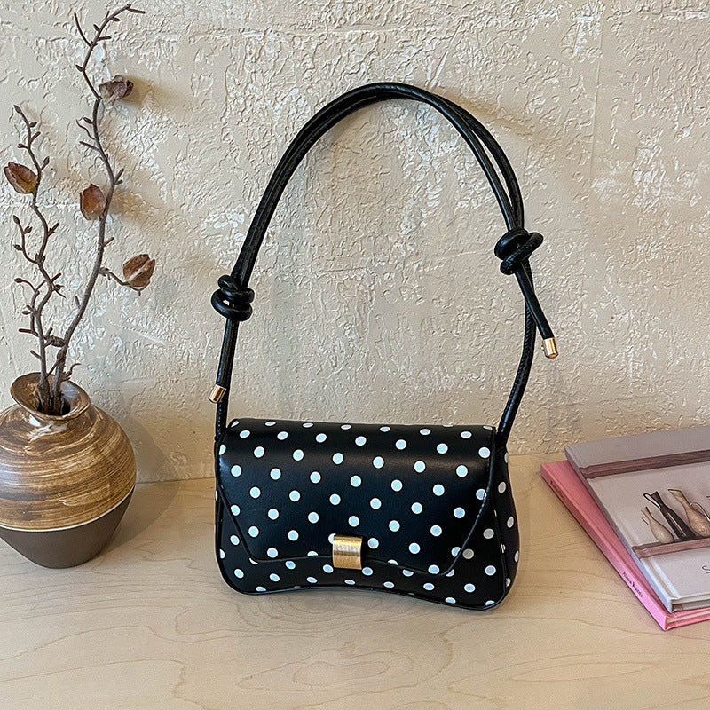 WoChic Polka Dot Schulter Handtasche Brehn