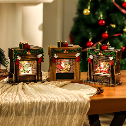 Dekorative Weihnachtsromantik Kaminfigur Brehn