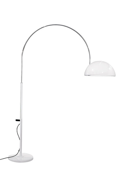 Arc Stehlampe mit verstellbarer Höhe und elegantem Schirm