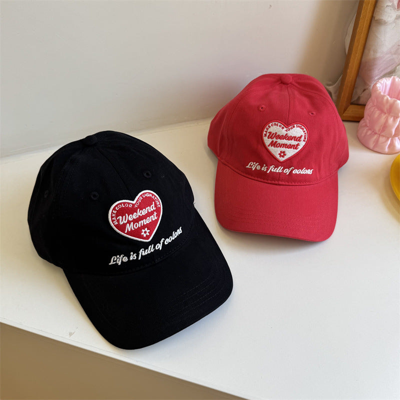 Damen Casual Bestickte Lockere Baseballmütze Brehn