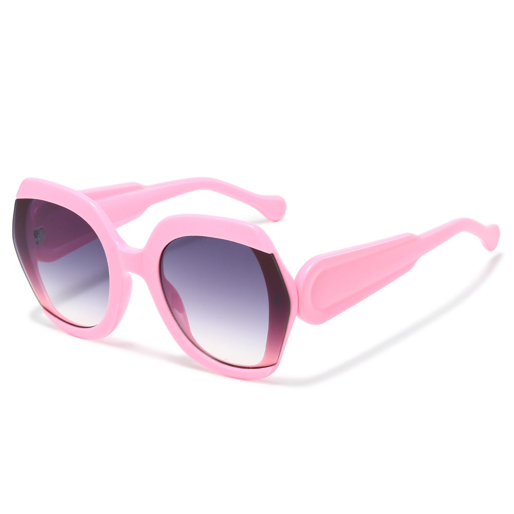 Modebewusste Übergroße Sonnenbrille Brehn