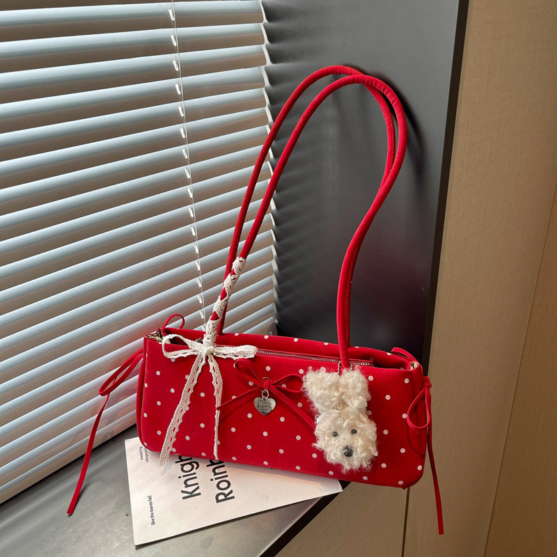 Niedliche Punkte-Handtasche